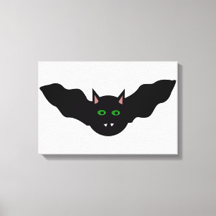 Impression sur toile Chauve-souris au visage de ch