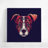 Impression sur toile Chien du zodiaque chinois | F