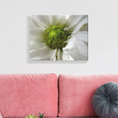 Impression sur toile Chrysanthème blanc (Insitu(Salon))