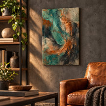 Impression sur toile Copper Weather