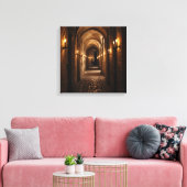Impression sur toile (Corridor du château-4) (Insitu(Salon))