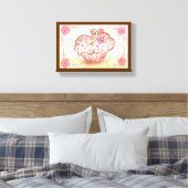 Impression sur toile Cupcake Canvas (Insitu(Chambre))