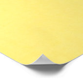 Impression sur toile cursive jaune et blanc Soyez (Coin)