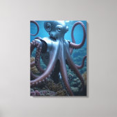 impression sur toile Cyber Octopus (Recto)