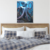impression sur toile Cyber Octopus (Insitu(Chambre))