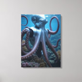 impression sur toile Cyber Octopus (Recto)