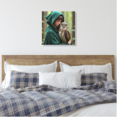 Impression sur toile (Dame de la forêt) (Insitu(Chambre))