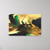 Impression sur toile d'art abstrait d'humeur orien (Recto)