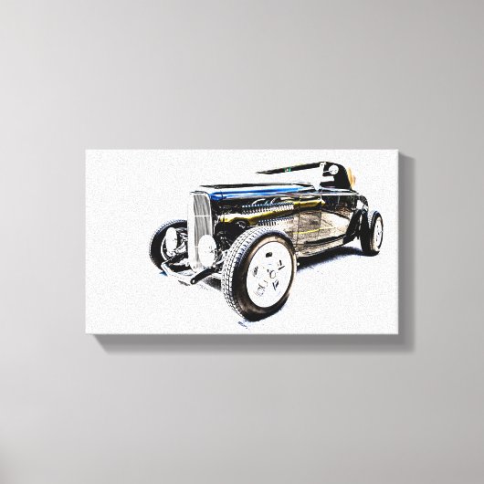 Impression sur toile d'art automobile / Décoration (Recto)