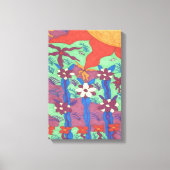 Impression sur toile d'art boho pour la vie dans l (Recto)