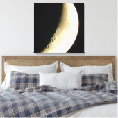 Impression sur toile d'art de photographie de lune (Insitu(Chambre))