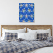 Impression sur toile d'art dessinée à la main Boho (Insitu(Chambre))