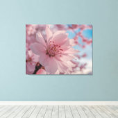 Impression sur toile d'art floral printanier serei (Insitu (Plancher de Bois))