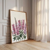 Impression sur toile d'art mural abstrait de dauph