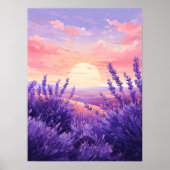 Impression sur toile d'art mural Coucher de soleil (Devant)