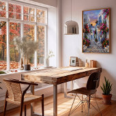 Impression sur toile d'art mural de luxe des îles