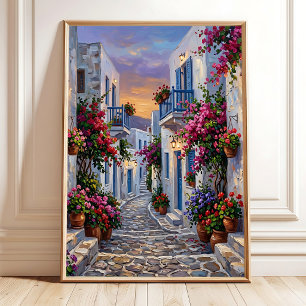 Impression sur toile d'art mural de luxe des îles