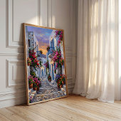 Impression sur toile d'art mural de luxe des îles