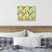 Impression sur toile d'art mural d'oiseaux et de f (Insitu(Chambre))