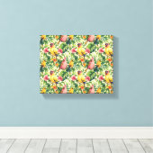 Impression sur toile d'art mural d'oiseaux et de f (Insitu (Plancher de Bois))