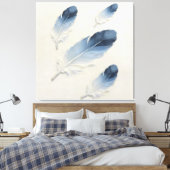 Impression sur toile d'art mural moderne Feather B (Insitu(Chambre))
