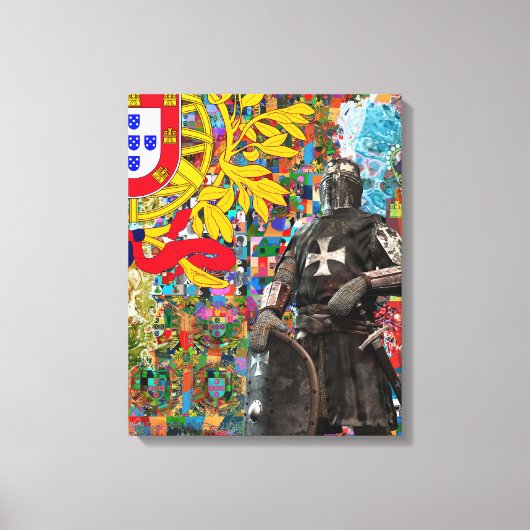 impression sur toile d'art populaire portugais (Recto)
