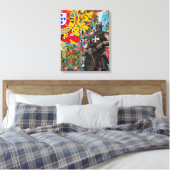 impression sur toile d'art populaire portugais (Insitu(Chambre))