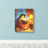 Impression sur toile d'art pour nurserie de lectur (Insitu (Plancher de Bois))