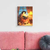Impression sur toile d'art pour nurserie de lectur (Insitu(Salon))