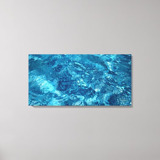 Impression sur toile de 32×16 Water (Recto)