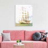 Impression sur toile de bateau (Insitu(Salon))