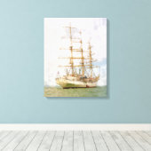 Impression sur toile de bateau (Insitu (Plancher de Bois))