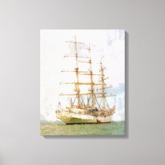 Impression sur toile de bateau (Recto)