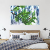 Impression sur toile de Birdsnest Falls (Insitu(Chambre))