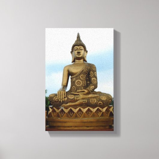 Impression sur toile de Bouddha (Recto)