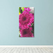 Impression sur toile de bouquet floral (Insitu (Plancher de Bois))