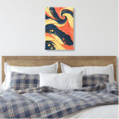 Impression sur toile de Carnaval en papier (Insitu(Chambre))