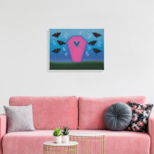 Impression sur toile de Cercueil Rose (Insitu(Salon))