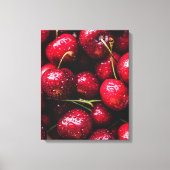 Impression sur toile de cerise (Recto)