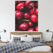 Impression sur toile de cerise (Insitu(Chambre))