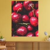 Impression sur toile de cerise (Insitu(Salon))