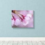 Impression sur toile de cerisier en fleurs (Insitu (Plancher de Bois))