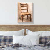 Impression sur toile de chaise rustique de campagn (Insitu(Chambre))