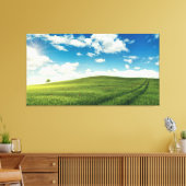 Impression sur toile de champ (Insitu(Salon))