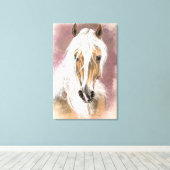 Impression sur toile de cheval Palomino (Insitu (Plancher de Bois))