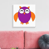 Impression sur toile de chouette Halloween mignonn (Insitu(Salon))