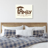 Impression sur toile de citation de typographie de (Insitu(Chambre))