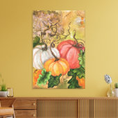 Impression sur toile de citrouilles Halloween - Pe (Insitu(Salon))