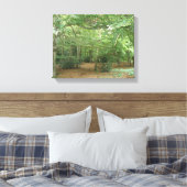 Impression sur toile de Clairière en forêt (Insitu(Chambre))