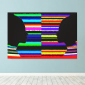 Impression sur toile de coin (Insitu (Plancher de Bois))